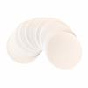 100 Pieces Blank Wooden Badge Customizable Name Tags Easy to Use for Events