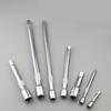 1/4 3/8 1/2 Socket Ratchet Wrench Extension Bar 50/75/100/125/150/250mm Long Bar Steering Sleeve Connecting Rod