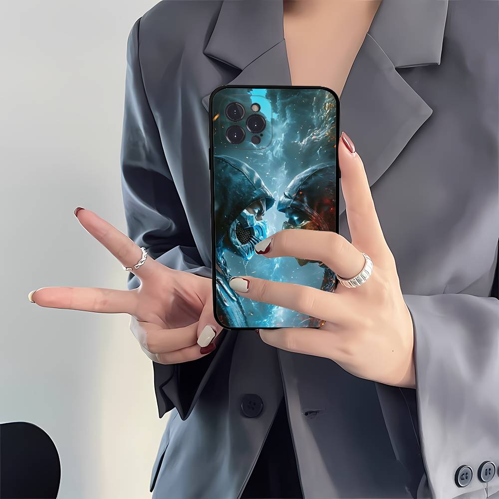 

Fighting Games Mortal Kombat Phone Case For IPhone 17 16 15 14 11 12 13 Mini Pro XS Max Plus Funda Shell iPhone 11 pro