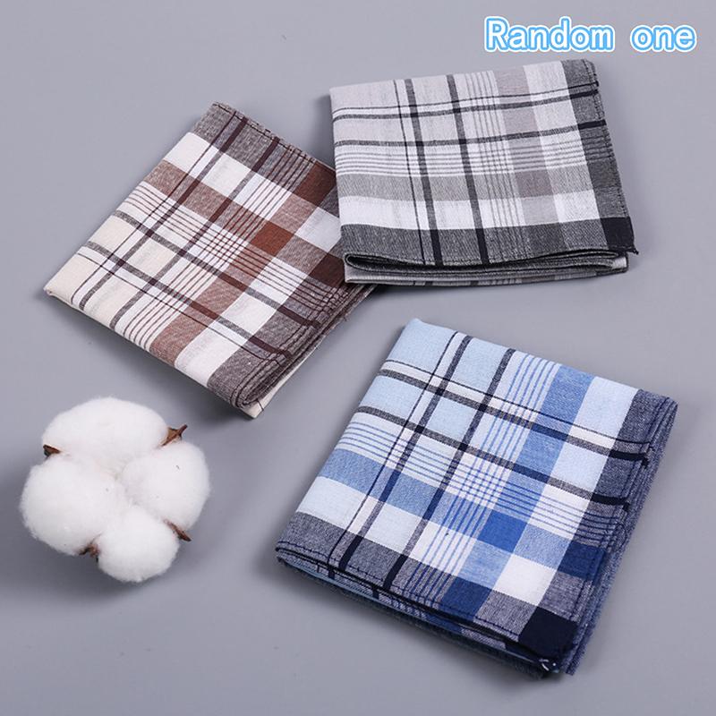 40X40Cm Cotton Handkerchief Towel For Adult Big Square Bandanas Multiple Use Face Towel Men Sweat Wipe Cloth 40X40Cm