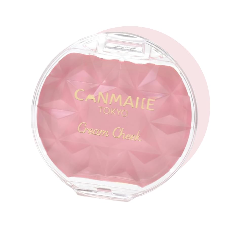 Canmake Cream Cheek 23 Cupid healthy pale K3P amaspotF Pink Glossy, flush, long-lasting, pink, fashionable, cute, popular.