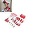 Electrical Lockout Tagout Kit Hasps Plug Lockout Loto Safety Locks Hanging Tags Keys and Storage Bag