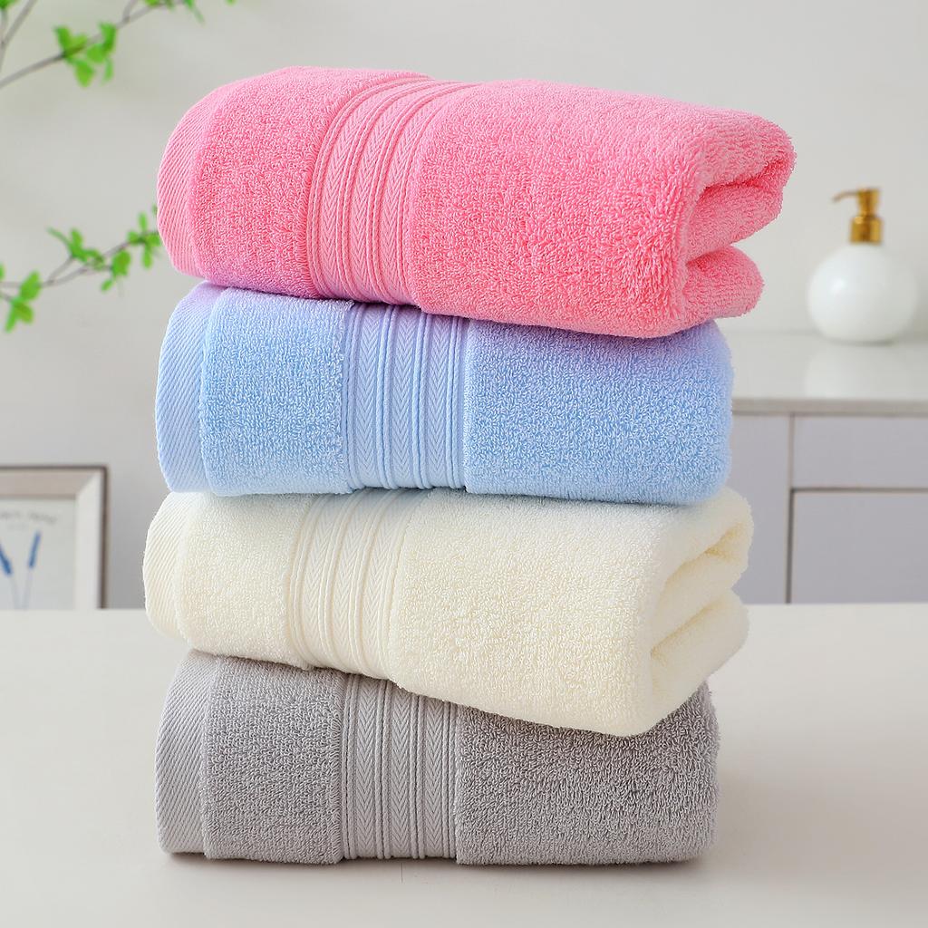 40 * 80 large and thickened sports towel hotel hotel household absorbent cotton towel face towel