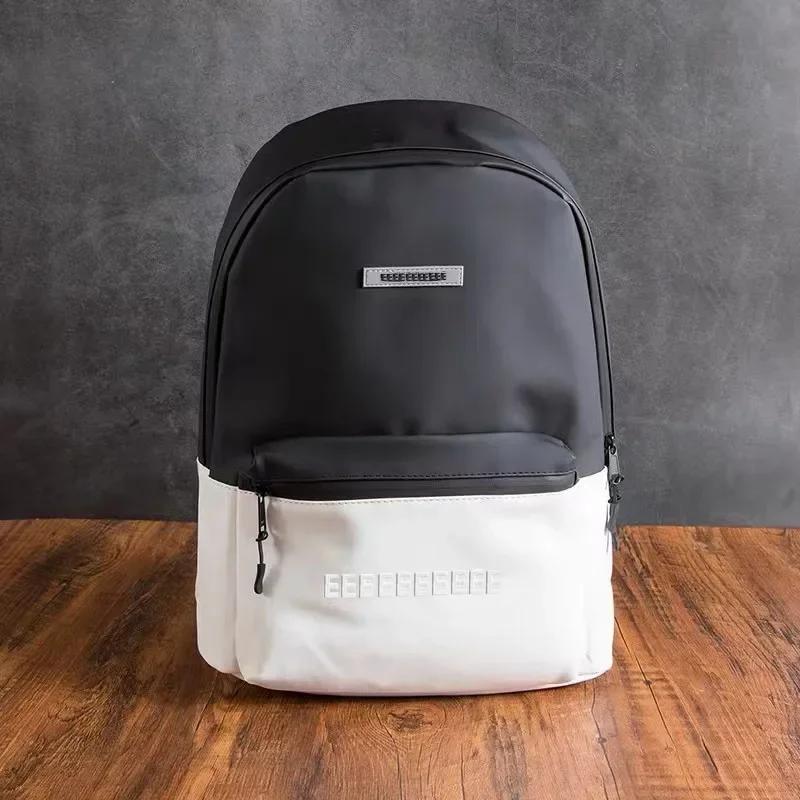 Men'S Embossed Logo Backpacks Female Multi-Pocket Casual Women Luxury Design Travel Bags High Quality Schoolbag Book Knapsacks