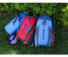 Unisex Outdoor Hiking Backpack - Large Capacity, Nylon Straps, Color Block Design
