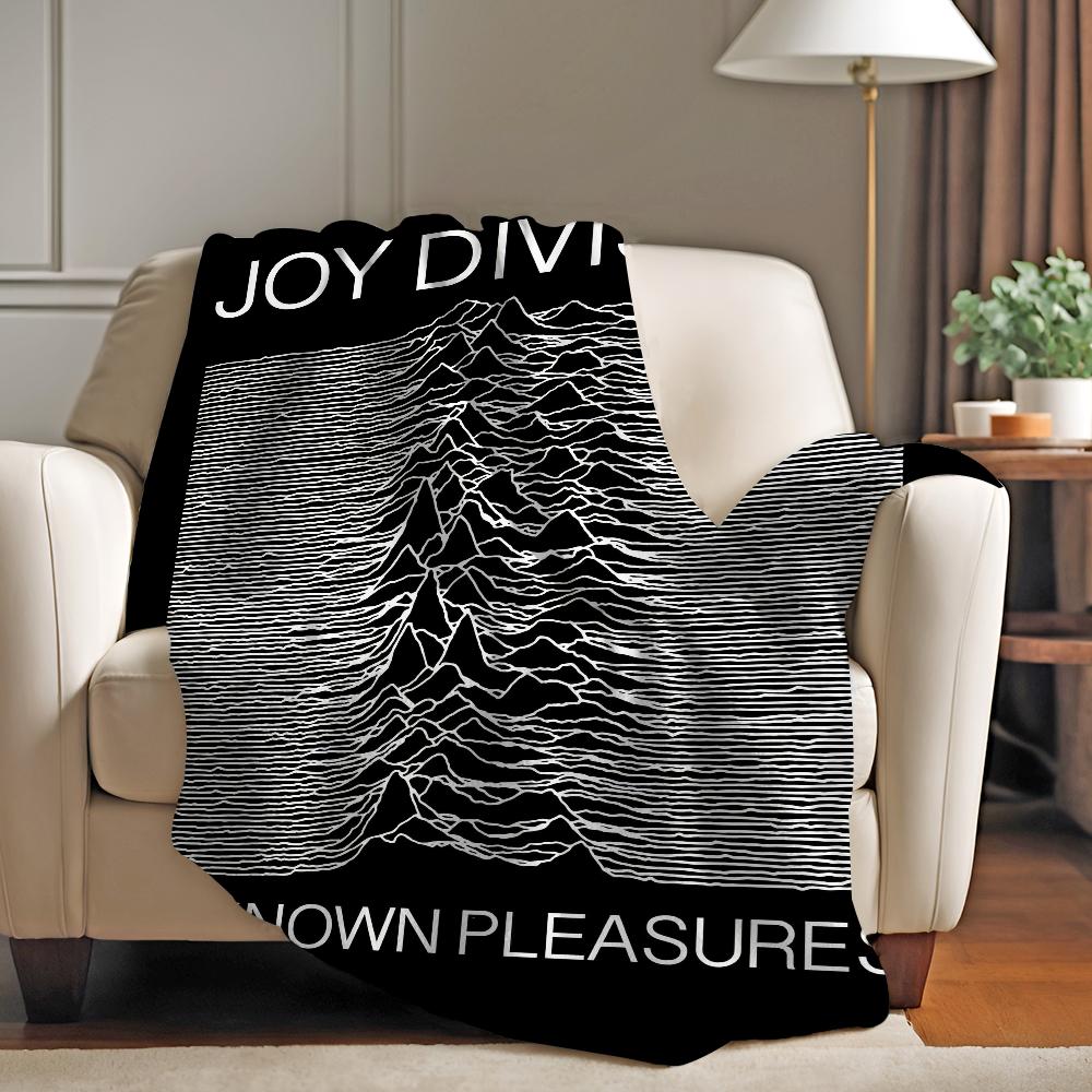 Rock Band J Joy D Division Koc Miękki i Przyjazny dla Skóry Na Kanapę Łóżko Drzemki Narzuta Na Łóżko Koc na Wszystkie Pory Roku