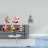 Fortune God Resin Sculpture And Monkey Buddha Figurine Miniature Wealthy Statue for Bedroom Desk