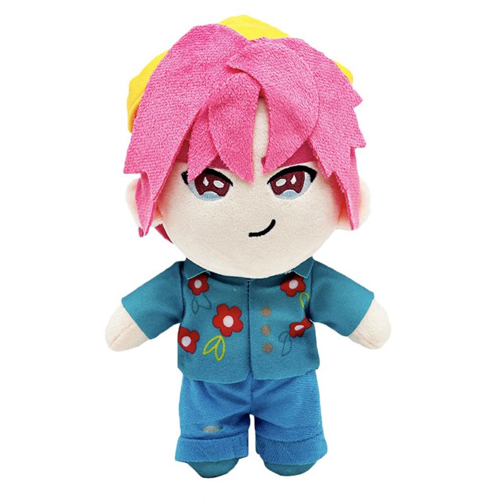 14cm Anime Kpop Demon Hunters Tiger Plush Toys Cute Blue Tiger Derpy Sussie Dolls Toy Monster Hunt Girl Group for Birthday Gifts