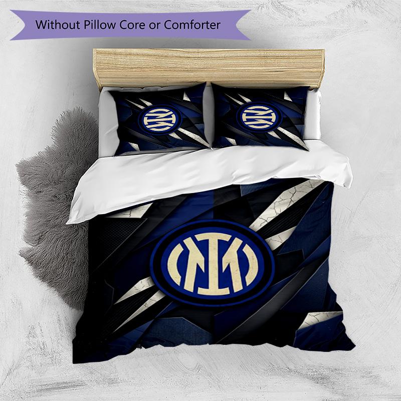 Borussia Dortmund Pattern Printed 3PCS Bedding Set Soft Skin-Friendly Washable Duvet Cover & Pillowcases Set All Season Bedroom