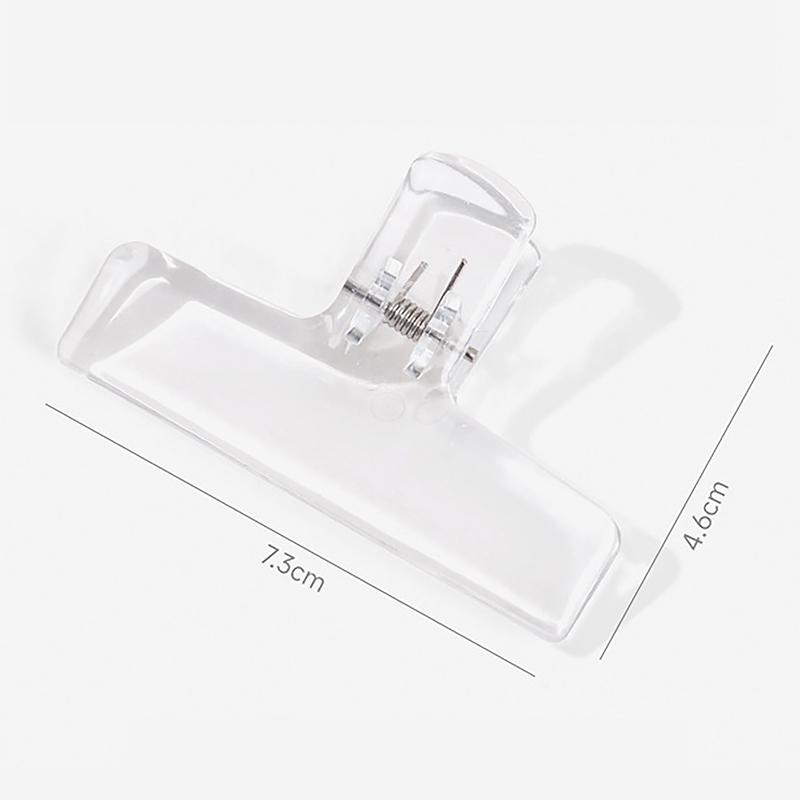 Simplicity Paper Clip Transparent Visiable Acrylic Clip Scrapbook Sticker Storage Clip Student Supplies Lovely Stationery