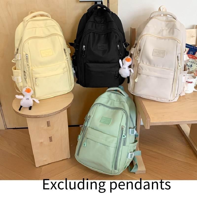 Cute And Durable Nylon School Backpack For Girls 5th-6th Grade With Air Cushion Shoulder Straps