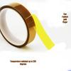 Brown Pet High-Temp Adhesive Tape for Lithium Battery Insulation & Low-Temp Gold Finger High Adhesion.