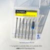 Tungsten Steel Nail Drill Set with Ceramic Grinding Heads for Cuticle Removal and Nail Polishing