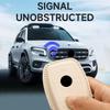 Genuine Leather Car Key Case Cover Key Bag For  Mercedes Benz A C E S G Class GLC CLE CLA GLB GLK GLS Protect Set Accessories 1de