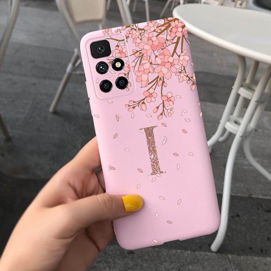 

For Xiaomi Redmi 10 Prime 2022 Case Fashion Crown Letters Shockproof Cover For Xiaomi Redmi 10 Phone Case Redmi10 2022 Soft Capa Redmi 10 2022