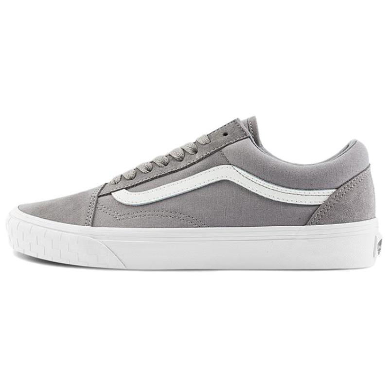 Vans Wear resistant And Lightweight Low Top Skateboard Shoes Unisex Gray Sneakers VN000CR5BXC