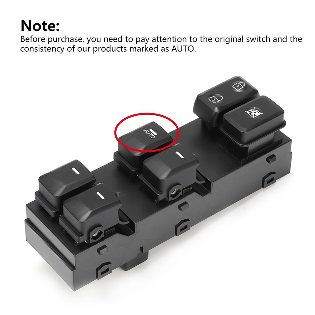 93570-3W450 Car Left Front Power Window Switch Button Fits for Sportage 2011‑2016 93570‑3W450 Window Control Car Accessories