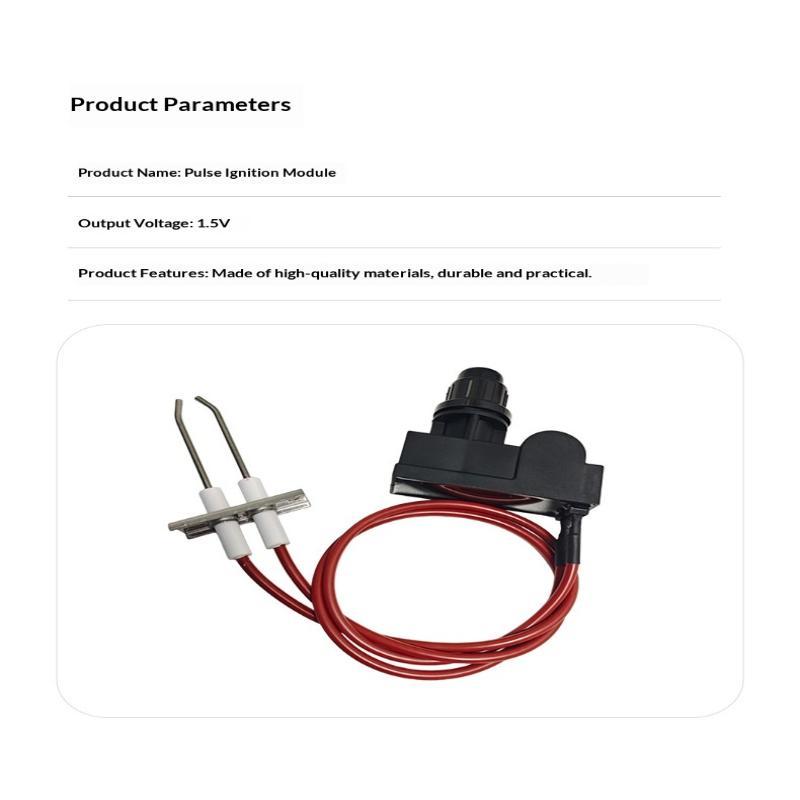 Gas Fireplace/Oven/Heater/Kitchen Bbq Lgniter Electronic Two Outlets Lgniter With High Spark Plug Kit For Grill Home Appliance