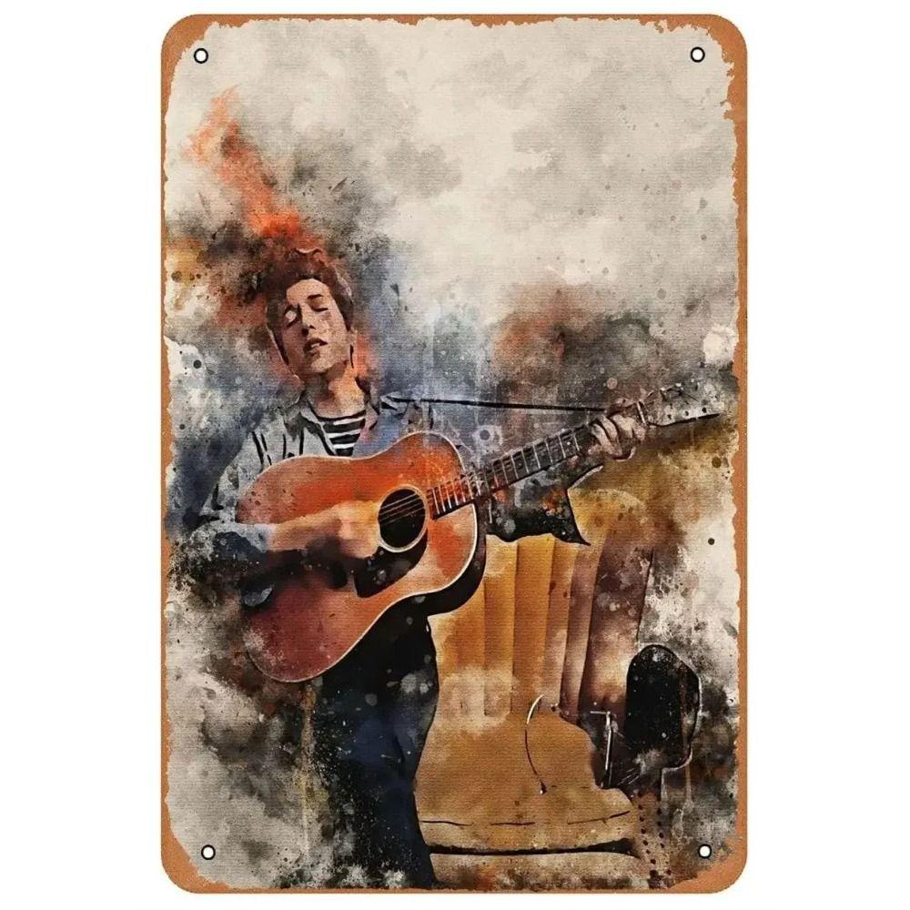 "Let The Music Be Your Master" Music Theme Metal Panel Wall Decor