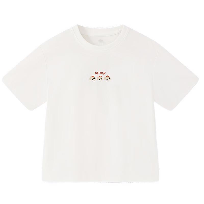 MQD Boys  Cooling Letter Print Street Style Short Sleeve T-Shirt 170