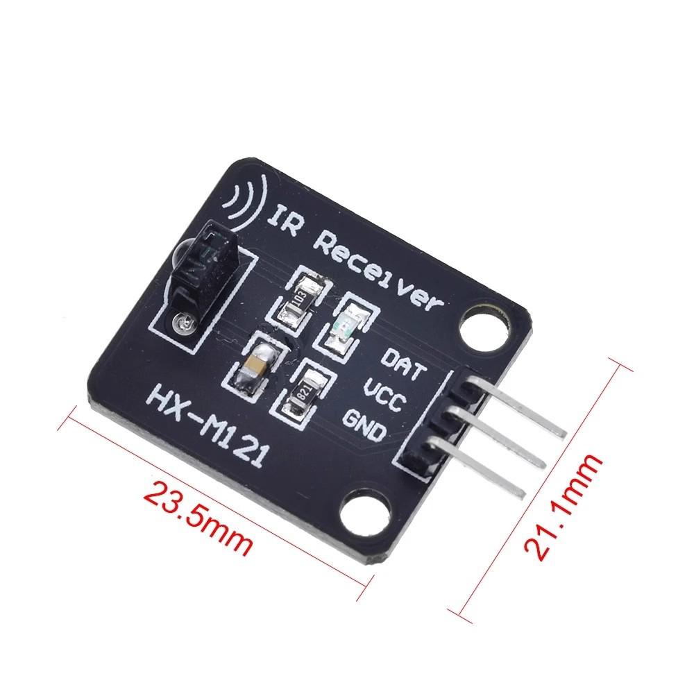 Wireless 38KHz Infrared Sensor Module for Robotic Applications