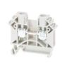 ZUG-6 White Through Connector