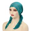 Dehnbarer Polyester Strass Beanie Kopftuch für Damen