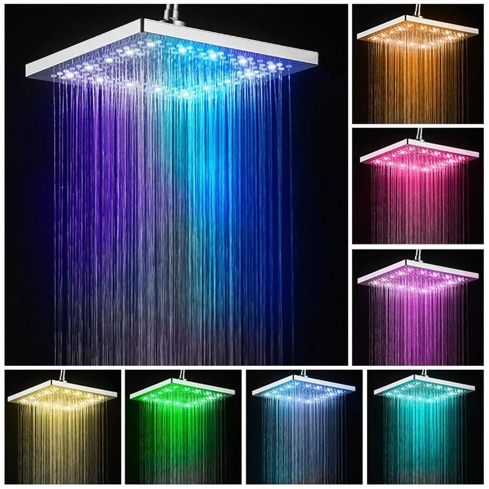 LED Shower Head Digital Temperature Control