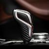 AAACF1 Real Dry Carbon Fiber for BMW F90 M5 F97 X3M F98 X4M 2019-2023 Automatic Shift Gear Knob Trim Cover Car Retrofitting Accessories