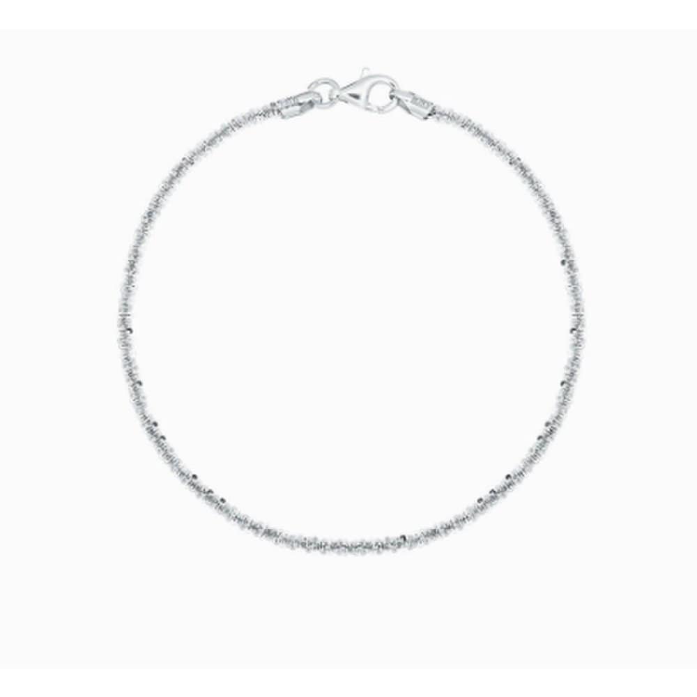 

Custom-made 18cm, white/yellow Italian chain twinkle bracelet Llbs23442S_S