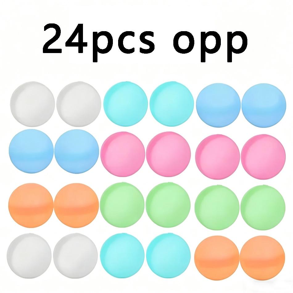 Hot Reusable Water Balloons Toys Quick Fill Self Sealing Water Bomb for Summer Games Children's Outdoor Activities Gift In Stock