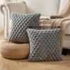 Cover Luxurious Soft Pillow Contemporary Faux Fur One Side Decorative Cushion Cover With Zipper Closure Machine Washable Suitable For Home Decor