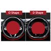 abcd1 Leather Car Steering Wheel Cover Breathable Anti Slip For Volkswagen VW Polo Golf Gol Volante Scirocco Passat Sedan Jetta Tayron
