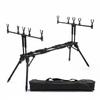 Fishing Rod Pod Foldable Support with Carry Bag Portable for Outdoor