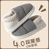 Cotton Slippers Home Indoor Winter Warm Plush Slippers Women's Candy Color Couple Bag and Cotton Mop Men's Outer Wear