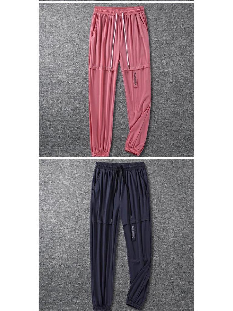 Women's Summer Lightweight High-Waist Loose Fit Harem Pants for Outdoor Activities