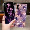 Custodia Per OPPO A6X 4G A6 Fiore Farfalla Cover Protettiva OPPOA6X 5G CPH2823 CPH2819 Trasparente Morbido Silicone TPU Copri Telefono