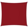 VidaXL Sun Sail Square Oxford Fabric 4.5x4.5 M Red
