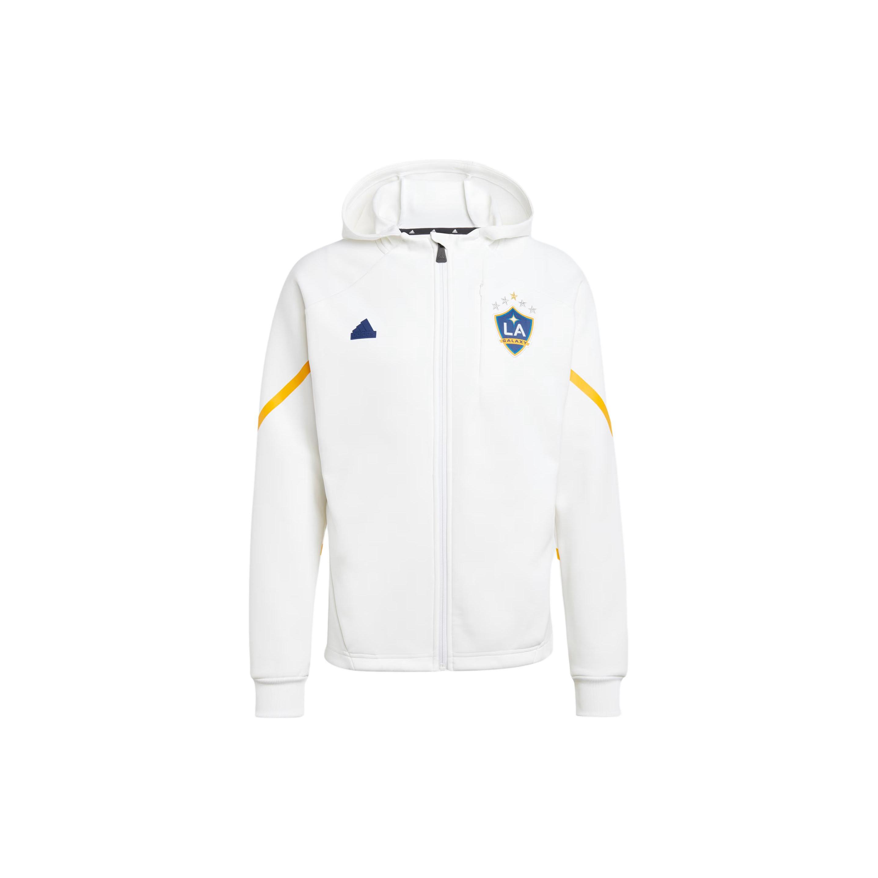 

Новый Adidas Бесплатная доставка с AdiClub Дизайн для игрового дня Куртка-гимн La Galaxy IQ0719 M