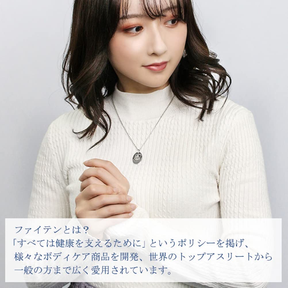 [Shinjuku Gin No Kura] Moomin X Phiten Snufkin Little My Reversible Necklace for Women, Stainless Steel, Official Character Merchandise