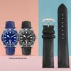 Pulseira de pele de peixe pérola de 20 mm e 22 mm é aplicável para Huawei/TISSOT/Omega/Mido Acessórios para relógios masculinos e femininos Devil Watch com fivela preta