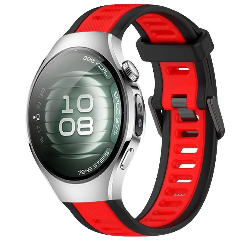

18/20/22mm silicone strap For Huawei watch 5 46mm/Garmin Forerunner 570 970 265 55 165 965 Bracelet Band For Huawei watch 5 42mm For 20mm Width