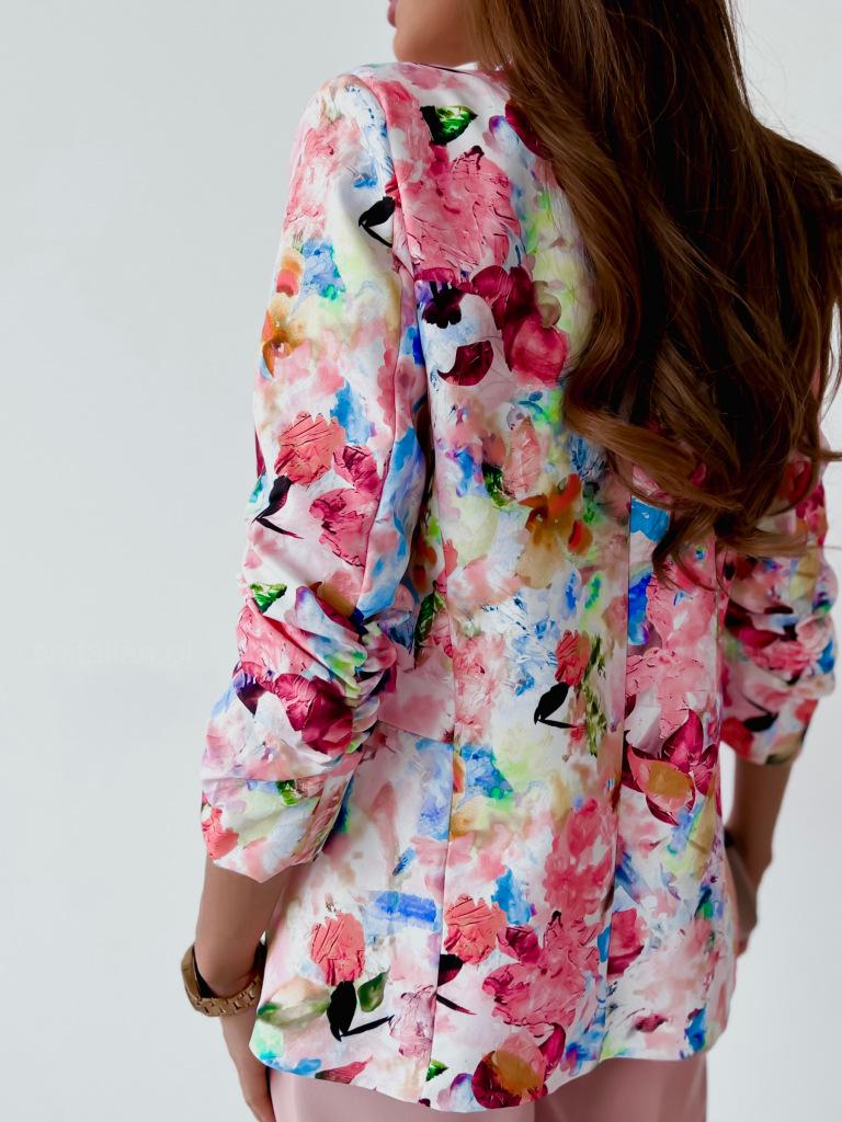 New Fashion Print Spring Casual Blazer - European and American Style