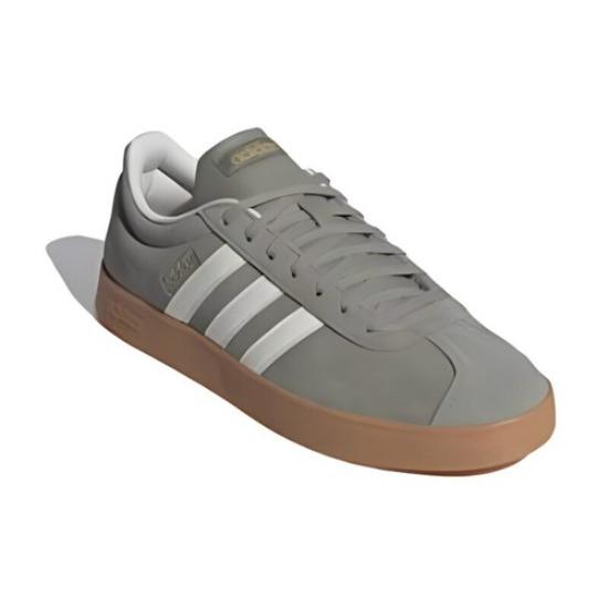Adidas VL Court 2.0 Silver Pebble Gum - JH5078