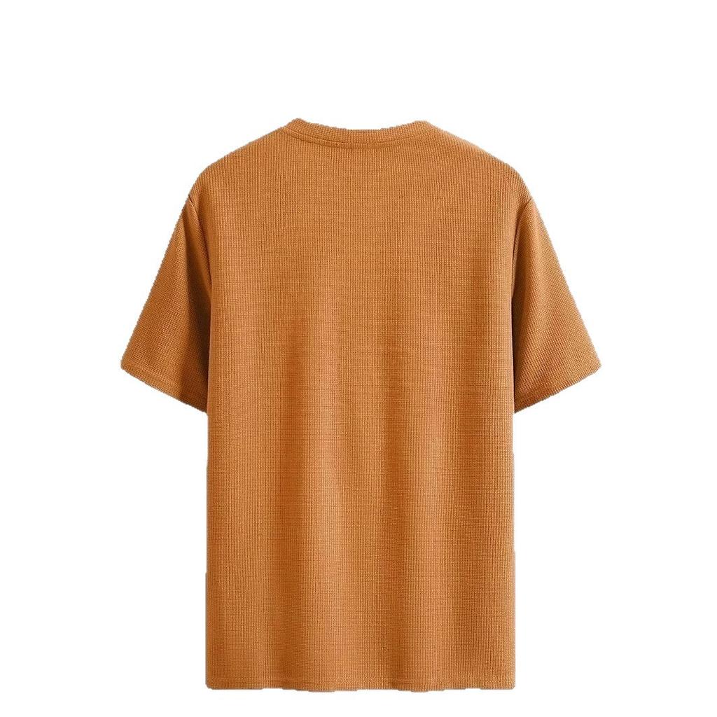 Men's Stretchy Quick-Dry Short Sleeve T-Shirts, Athletic Casual Tops