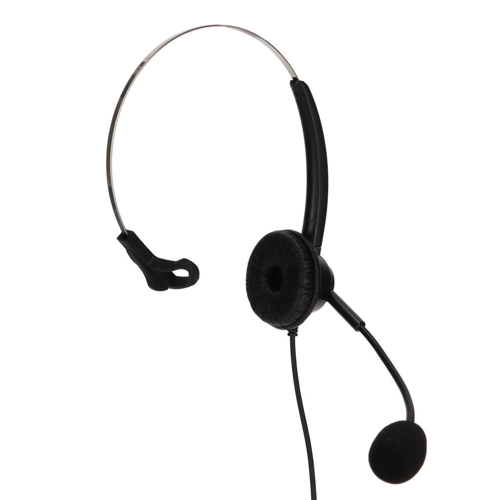 H360‑2.5MV 2.5mm Business Headset Monaural Office Headset with Speaker Volume Adjustment and