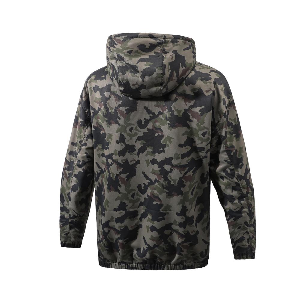 European & American Men's Thick Fleece Hoodie - OZON Hooded Loose Jacket, Baseball Style