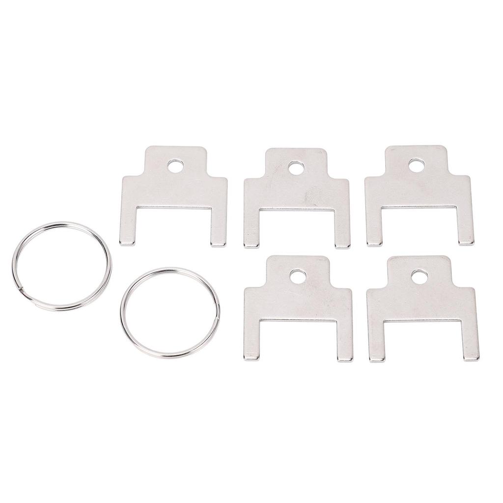 5 Pcs Paper Towel Dispenser Key Stainless Steel 770301 Toilet Paper Dispenser Replacement Key for
