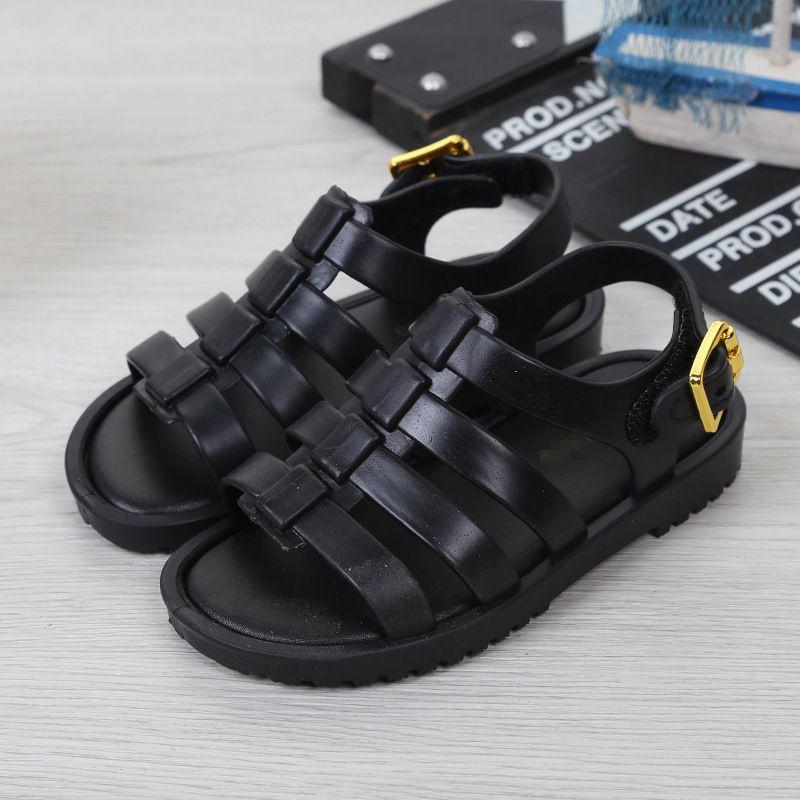 Melissa Gleicher Stil Kinder PVC Römerschuhe Atmungsaktive und Bequeme Sandalen