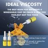 High Performances Windshield Repair Liquid set Windshield Scratch & Crack Repair Set Weather Resistant Repair Tool set